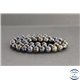 Perles en pietersite bleue de Namibie - Rondes/8mm - Grade A