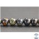 Perles en pietersite bleue de Namibie - Rondes/8mm - Grade A