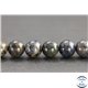 Perles en pietersite bleue de Namibie - Rondes/8mm - Grade A