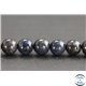 Perles en pietersite bleue de Namibie - Rondes/8mm - Grade A