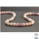 Perles en spinelle rose du Sri Lanka - Rondes/6.5mm - Grade A+