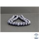 Perles en saphir de Birmanie - Rondes/6.5mm - Grade A