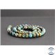 Perles en turquoise AnHui de Chine - Rondes/6mm - Grade AB+