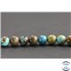 Perles en turquoise AnHui de Chine - Rondes/6mm - Grade AB+