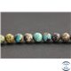 Perles en turquoise AnHui de Chine - Rondes/6mm - Grade AB+