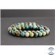 Perles en turquoise AnHui de Chine - Rondes/8mm - Grade AB+