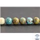 Perles en turquoise AnHui de Chine - Rondes/8mm - Grade AB+