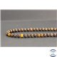 Perles en opale boulder d'Australie - Rondes/6mm - Grade A