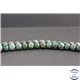 Perles en rubis sur zoïsite du Brésil - Rondes/7.5mm - Grade A+