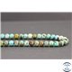 Perles en turquoise du Pérou - Rondes/6mm - Grade AB+