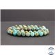 Perles en turquoise du Pérou - Rondes/8mm - Grade AB+