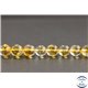 Perles en quartz jaune du Brésil - Rondes/8mm - Grade A+