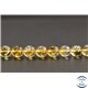 Perles en quartz jaune du Brésil - Rondes/8mm - Grade A+