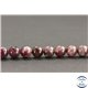 Perles en rubellite (tourmaline rouge sang) du Brésil - Rondes/6.5mm - Grade AA