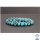 Perles en chrysocolle d'Afrique du Sud - Rondes/8mm - Grade AA