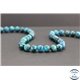 Perles en chrysocolle d'Afrique du Sud - Rondes/8mm - Grade AA