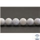 Perles en calcite bleue de Madagascar - Rondes/10mm - Grade A