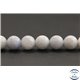 Perles en calcite bleue de Madagascar - Rondes/10mm - Grade A