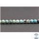 Perles en turquoise HuBei de Chine - Rondes/5mm - Grade AB