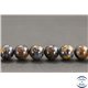 Perles en pietersite bleue de Namibie - Rondes/9mm - Grade A