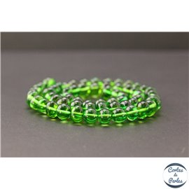Perles en ambre vert de la République Dominicaine - Baroques/7-9mm - Grade A
