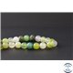 Perles en agate verte du Brésil - Rondes/8mm - Grade A