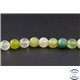 Perles en agate verte du Brésil - Rondes/8mm - Grade A