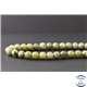 Perles en vésuvianite du Canada - Rondes/8mm - Grade AB