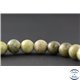 Perles en vésuvianite du Canada - Rondes/8mm - Grade AB