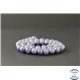 Perles en tanzanite de Tanzanie - Rondes/7.5mm - Grade A