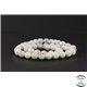 Perles en howlite - Rondes/8mm