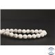 Perles en howlite - Rondes/8mm