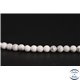 Perles en howlite - Rondes/4mm