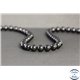 Perles en agate noire - Rondes/8mm - Grade A