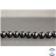 Perles en agate noire - Rondes/8mm - Grade A