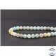 Perles en amazonite - Rondes/6mm