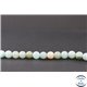 Perles en amazonite - Rondes/6mm