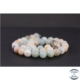 Perles en amazonite - Rondes/8mm