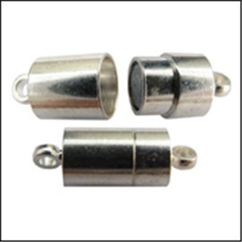 Fermoirs magnétiques - 19 mm - Argenté