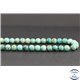 Perles en turquoise du Pérou - Rondes/6mm - Grade A