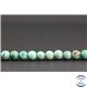 Perles en turquoise du Pérou - Rondes/6mm - Grade A