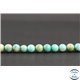 Perles en turquoise du Pérou - Rondes/6mm - Grade A