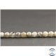 Perles facettées en labradorite de Madagascar - Rondes/6mm - Grade AB