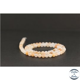 Perles en aventurine rose - Rondes/4mm