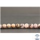 Perles en rhodonite du Mexique - Rondes/8mm - Grade B+