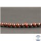 Perles en jaspe bréchique de Madagascar - Rondes/6mm - Grade A