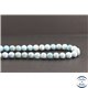 Perles en larimar de République Dominicaine - Rondes/8mm - Grade A