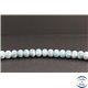 Perles en larimar de République Dominicaine - Rondes/8mm - Grade A