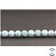 Perles en larimar de République Dominicaine - Rondes/8mm - Grade A