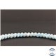 Perles en larimar de République Dominicaine - Rondes/6mm - Grade A